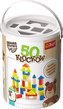 Zabawka drewniana - Klocki 50 sztuk TREFL