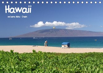 Hawaii und seine Aloha - InselnCH-Version  (Tischkalender 2020 DIN A5 quer)