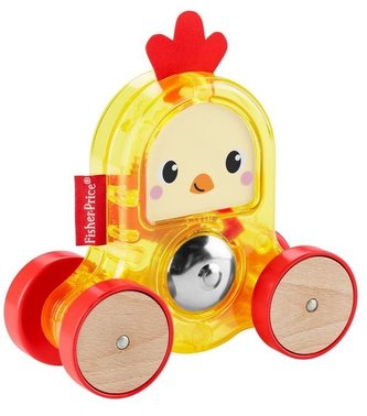 Fisher Price Kolorowe Zwierzątka na kółkach GMB25