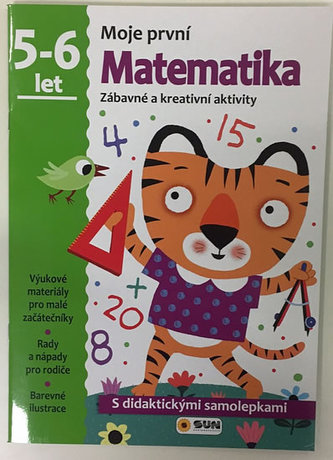 Moje první matematika 5-6 let - s didaktickými samolepkami