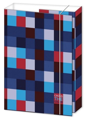 Teczka z gumką A4 Priplak Cross the Color