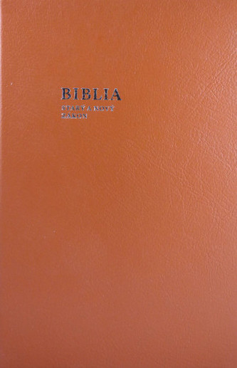 Biblia (veľký formát v koži, so zlatorezom)