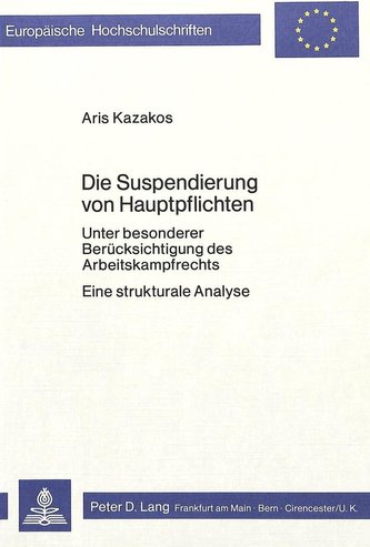 Die Suspendierung von Hauptpflichten