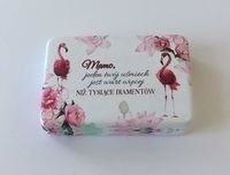 Mini szkatułka na biżuterię - Dla Mamy (biała)