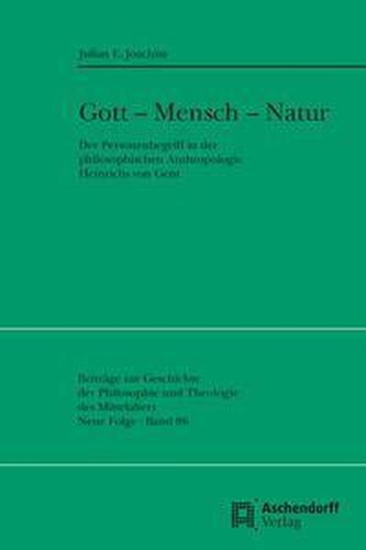 Gott - Mensch - Natur
