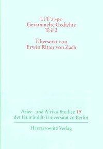 Li T'ai-po - Gesammelte Gedichte Teil 2