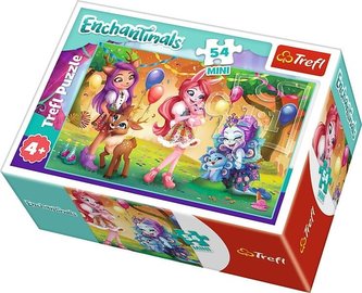 Puzzle 54 mini Wesoły dzień Enchantimals 4 TREFL