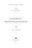 Documents diplomatiques français