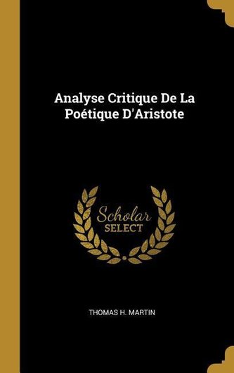 Analyse Critique de la Poétique d'Aristote