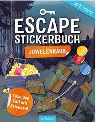 Escape-Stickerbuch Juwelenraub