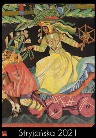 Kalendarz 2021 -Stryjeńska wzór 1 A3