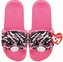 Ty Fashion cekinowe kapcie - Zebra rozm.S