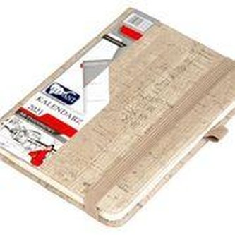 Kalendarz 2021 A6 Tyg. Flamenco popielaty ELEFANT