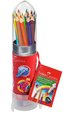 Kredki Grip 15 kolorów rakieta FABER CASTELL