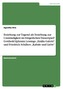 Erziehung zur Tugend als Erziehung zur Unmündigkeit im bürgerlichen Trauerspiel? Gotthold Ephraim Lessings \"Emilia Galotti\" und