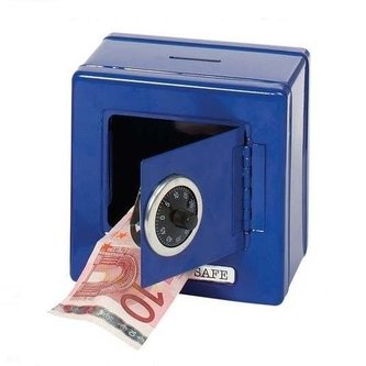 Modré bezpečné prasiatko