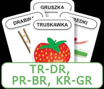 Logopedyczny Piotruś. Część XIV - TR-DR, PR-BR, KR