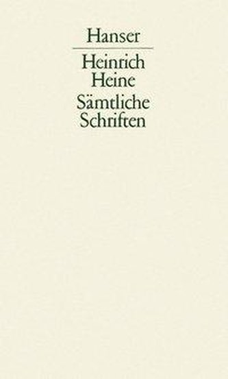 Sämtliche Schriften 02. Briefe aus Berlin / Über Polen / Reisebilder / Nachlese / Aufsätze aus dem Umkreis der Reisebilder