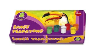 Farby plakatowe 8 kolorów 20ml MONA