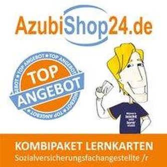 AzubiShop24.de Kombi-Paket Lernkarten Sozialversicherungsfachangestellte /r