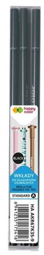 Wkład do długopisu usuwalnego 3szt HAPPY COLOR