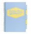Project Book Pastel A4 kratka niebieski(3szt)PUKKA