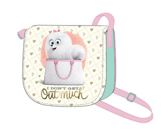 Kabelka přes rameno (bílý pejsek) - Tajný život mazlíčků