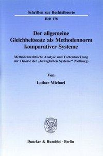 Der allgemeine Gleichheitssatz als Methodennorm komparativer Systeme
