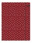 Teczka z gumką A4 Basic groszki czerwona