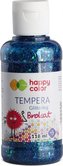 Farba Tempera 118ml brokat niebieska HAPPY COLOR
