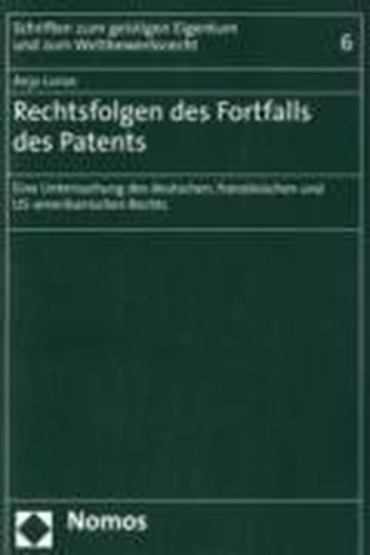 Rechtsfolgen des Fortfalls des Patents