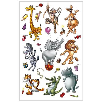 Naklejki A ozdobne Cyrk/Zwierzątka