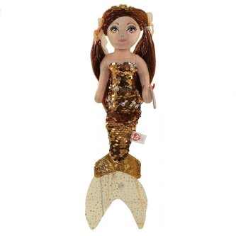 TY Mermaids Ginger - brązowa syrenka 27cm