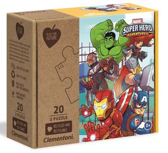 Puzzle 2x20 Play For Future Marvel Superhero