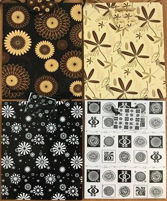 Torebka ozdobna laminowana PL-2 zestaw 01 ornament