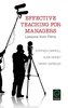 Effective Teaching for Managers