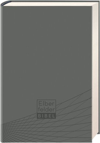Elberfelder Bibel - Standardausgabe, ital. Kunstleder grau