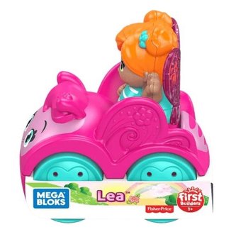 Mega Bloks Kwiatkowe wróżki w autku GKX82