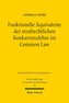 Funktionelle Äquivalente der strafrechtlichen Konkurrenzlehre im Common Law