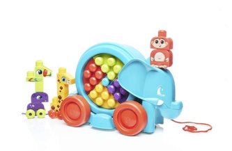 Mega Bloks Spacerowy słonik z klockami