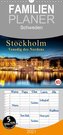 Stockholm - Venedig des Nordens  - Familienplaner hoch (Wandkalender 2021 , 21 cm x 45 cm, hoch)