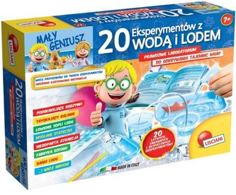 Mały Geniusz - 20 eksperymentów z wodą i lodem