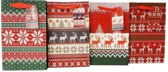 Torebka Lux flok max z reniferami ROZETTE