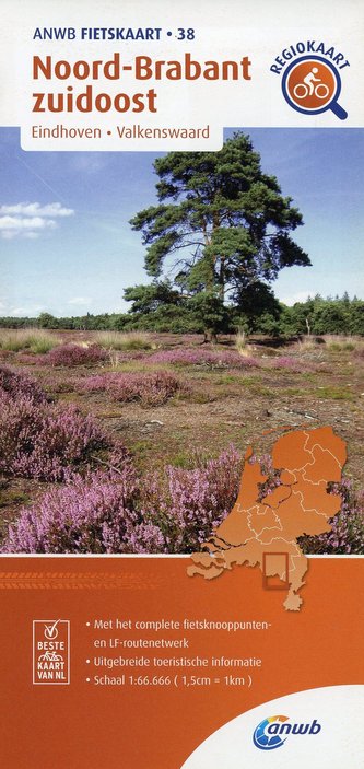 Noord-Brabant zuidoost (Eindhoven / Valkenswaard) 1 : 66 000