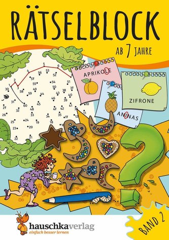 Rätselblock ab 7 Jahre, Band 2, A5-Block