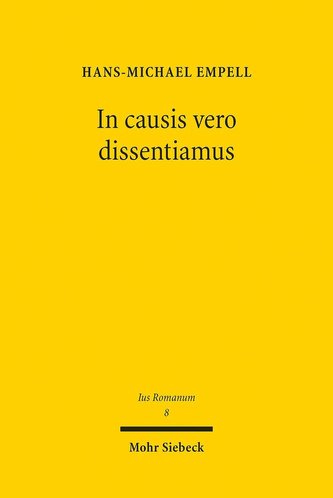 In causis vero dissentiamus