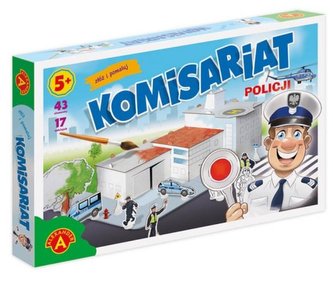 Domek do malowania Komisariat Policji ALEX