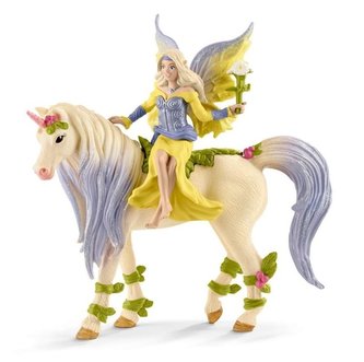 Syrová víla s kvetinovým jednorožcom