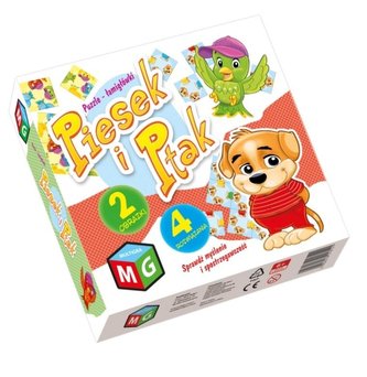 Układanka Piesek i ptak