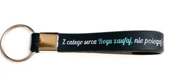 Brelok silikonowy - Z całego serca